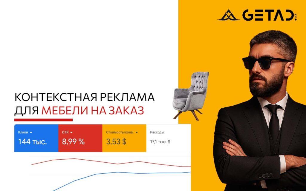 контекстная реклама для мебели на заказ